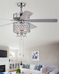 Best chandelier light clear glass rustic outdoor ceiling fan cha. Round Crystal Chandelier Ceiling Fan