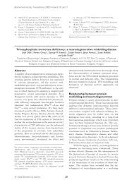 Pdf Triosephosphate Isomerase Deficiency A Neurodegenerative Misfolding Disease