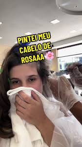 pintandocabelo #cabelorosa