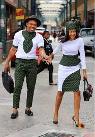 Wedding Guest Couple Outfit Southafricanweddingguest Africanfashiondresses Africanhisa Traditional African Clothing Couples African Outfits African Shirts