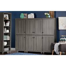 Chances are you'll discovered another narrow storage cabinet with drawers higher design ideas. South Shore Hopedale Tall 2 Door Storage Cabinet With Drawers And Adjustable Shelves Rustic Oak Furniture Home Kitchen Eudirect78 Eu