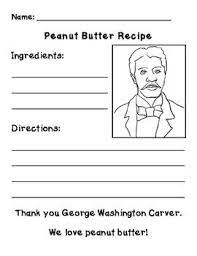 George Washington Carver Peanut Butter Recipe George Washington Carver George Washington Carver Activities Teaching American History