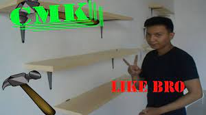 More images for rak kayu dinding buat warung » Cara Membuat Rak Gantung Sederhana Tapi Kren Abis Youtube