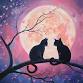 Paint Nite: Whisker Kisses & Valentine Wishes