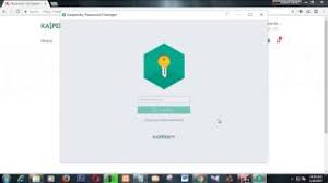 How To Use Kaspersky Password Manager 2017 Youtube