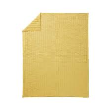 Check spelling or type a new query. Linen Yellow Twin Quilt Reviews Crate And Barrel
