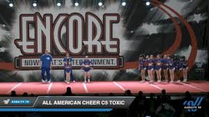 All American Cheer C5 Toxic [2021 L5 Senior Coed - D2 Day 2] 2021 Encore  Championships: Charlotte Area DI & DII