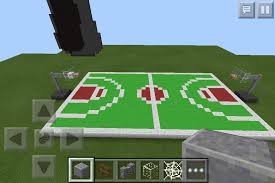 If you want to play a few games in this basketball court you can download it here. Basketball Court Minecraft Amino