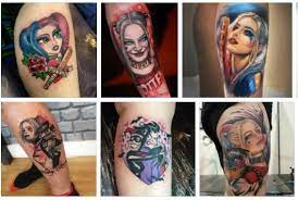 Home realistic tattoos joker and harley quinn tattoo. Harley Quinn Tattoos Harley Quinn And Joker Tattoos Designs Tattos Types