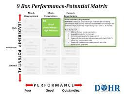 9 Box Matrix Leadership Books Human Resources Performance Management System