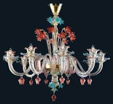 A model of difficult realization and rare beauty. Bellini Murano Glass Chandelier Floral Style Myvenetianchandelier