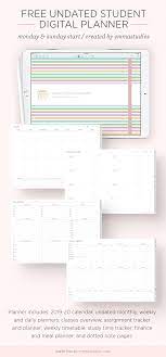 The free version is super useful by itself, but the premium version is very affordable. Emma S Studyblr Free 2019 2020 Digital Student Planner I Ve Had
