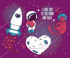 You have discovered the nirvana known as planet valentine. Set For Cosmic Valentines Day Heart Formed Planet Cat In Space Helmet Little Cute Astronaut And Rocket Vector Illustration Premium Vector In Adobe Illustrator Ai Ai Format Encapsulated Postscript Eps