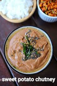 Sweet Potato Chutney Recipe Genasina Chutney Recipe Recipe South Indian Chutney Recipes Chutney Recipes Chutney