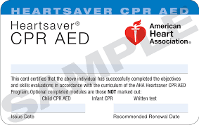 There is no obligation to pay for a card. Heartsaver Cpr Aed New Hampshire Cpr Emt And First Aid