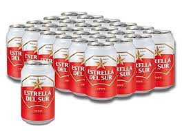 Estrella Del Sur Cerveza Packung 24 X 330 Ml Insgesamt 7920 Ml Online Shop Von Whisky Weine Bier Und Champagner