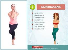 Garudasana Yoga Eagle Pose How To Do And Their Benefits Styles At Life Daily Workout Leg Muscles Workout