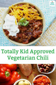 Kid Friendly Easy Vegetarian Chili Recipe Recipe Easy Vegetarian Chili Recipe Vegetarian Meals For Kids Vegetarian Chili Recipe