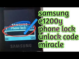 Jan 29, 2019 · samsung e1200y sim lock reset | without box | samsung e1200 phone lock kaise tode | unlock miraclesamsung e1200y ka sim lock kaise tode bina box ke bohat hi. Video Samsung E1200y Lock