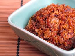 Baba & nyonya special cuisine, shah alam, malaysia. Sambal Heh Bee Dried Prawn Sambal The Trishaw