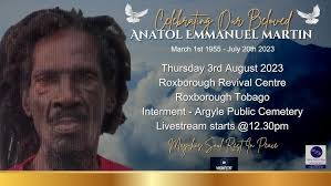 Celebrating Our Beloved Anatol Emmanuel Martin