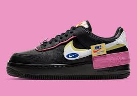 Nike Air Force 1 Shadow Black Pink Cu4743 001 Sneakernews Com In 2020 Nike Hype Shoes Nike Air
