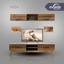 Modda Moddamobilya Mobilya Furniture Ahsap Wooden Yatakodasi Bedroom Yemekodasi Diningroom Unite Tvwa Electronic Products Flatscreen Tv Flat Screen
