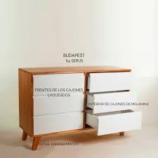 Comoda Cajonera Escandinava Nordico Retro Serus 10 Off 24 790 00 Cajonera Muebles Muebles Para El Hogar