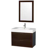 408.51 $ usd 301.71 $ usd add to cart. Daniella 36 Wall Mounted Bathroom Vanity Set With Integrated Sink By Wyndham Collection Espresso Free Shipping Modern Bathroom