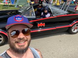 Guess who had the coolest car in the parade?