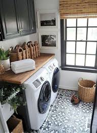 Yet it has more modern than rustic touches to it. 20 Clever Ideas To Build Efficiency Small Laundry Room Rustic Laundry Rooms Laundry Room Design Tiny Laundry Rooms