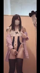 トイレでコスプレオナニーしちゃう男の娘