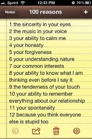 100 Reasons Why I Love You Tumblrreasons 12 100 Reasons Why I Love You Love