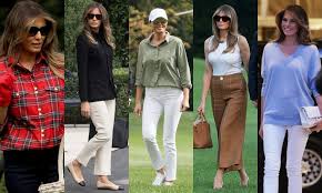 How she found her style groove. Melania Trump Style The First Lady S Most Casual Looks Photo 1