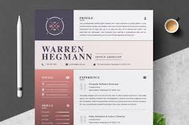 modern creative resume template