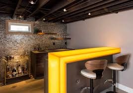 Some of them give even more space in the space. 26 Modern Basement Bar Ideas And Designs For 2021 Photos