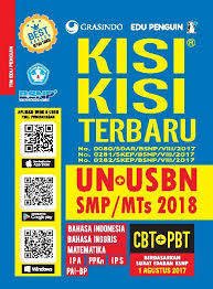Namun kami juga akan menyertakan cuplikan soal dari masing masing mata pelajaran di usbn smp tahun 2019 ini. Jual Buku Kisi Kisi Terbaru Un Usbn Smp Mts 2018 Oleh Tim Edu Penguin Gramedia Digital Indonesia