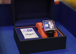 Matt damon as agent colin wears tag heuer's iconic link. A Sports Car That You Can Wear Into A Bar The New York Times
