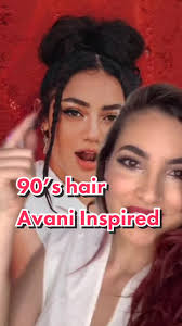90’s hair ✨ @avani inspired ❤️ #avani #hairstyle #hair #CanYouWorkIt