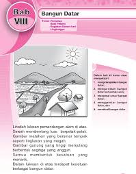 Materi Matematika Kelas 2 Sd Mi Semester 1 2 Lengkap Bab 8 Bangun Datar