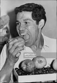 Fernando relaxes in his room at a King's X motel. Holding a box of... News  Photo