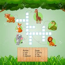 Navigate mazes, befriend unicorns, and explore while practicing numbers, letters, and more preschool skills. Animal Crossword Puzzles For Kids Games Royalty Free Cliparts Vectors And Stock Illustration Image 106881091