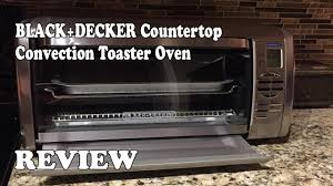 Black And Decker Toaster Oven Manual Cto6335s Black Decker Cto6335s Countertop Convection Toaster Oven Review Youtube