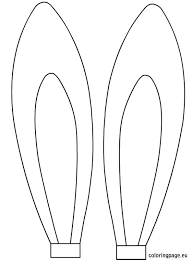 Bunny ears themselves where my biggest challenge as i don't create props very often. Easter Rabbit Ears Template Coloring Page Easter Templates Easter Kids Easter Bunny Ears