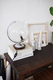 Upcycling Vintage Globus Lampe Doitbutdoitnow Globus Lampe Vintage Globus Zuhause Diy