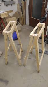 Ganz Simple Unterstell Bocke Aus Latten Zusammen Geschraubt Bauzeit Ca 15 Min Folding Sawhorse Palette Furniture Wood Diy
