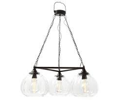 Wilson Fisher Edison Bulb Trio Battery Operated Chandelier With Remote Big Lots Battery Operated Chandelier Chandelier Outdoor Chandelier
