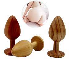 Wooden-Butt-Plug-Anal-Beads-Dildo-Pull-Ring-Prostate-Massager-G-spot-Sex-Toys  | eBay