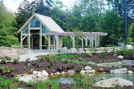 Our newest small post and beam home has been completed. Home Maine Barn Company