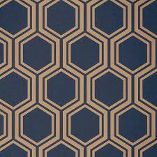 We hope you enjoy our growing collection of hd images to use as a background or home please contact us if you want to publish a blue and white geometric wallpaper on our site. Hexagon Geometric Wallpaper Navy Blue Gold Metallic Textured Arthouse Luxe Ebay